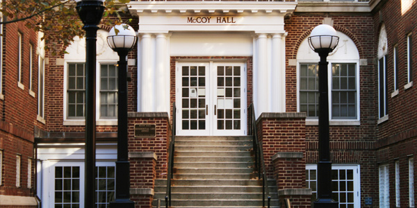 Front Doors of McCoy Hall